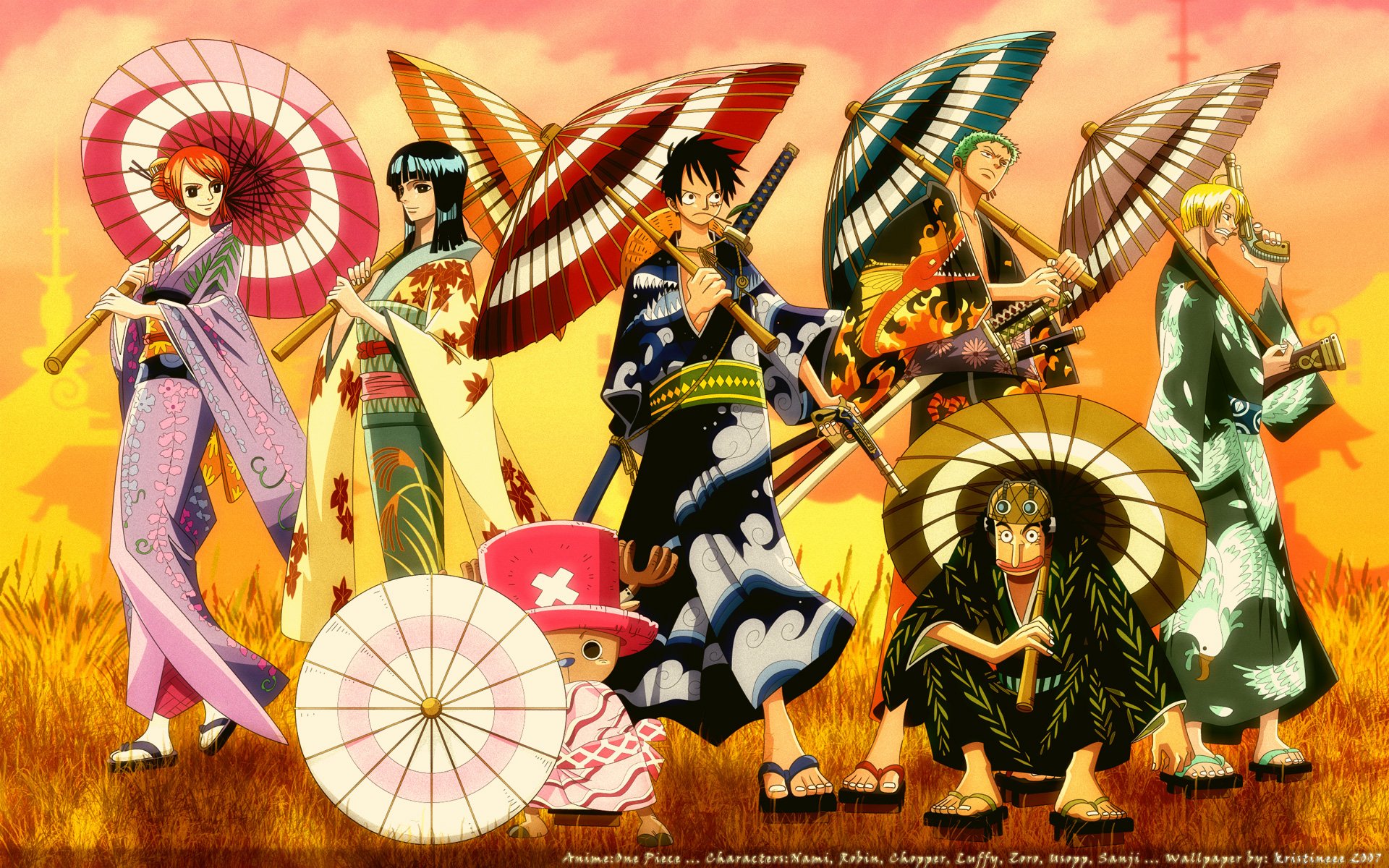 One Piece Fond d