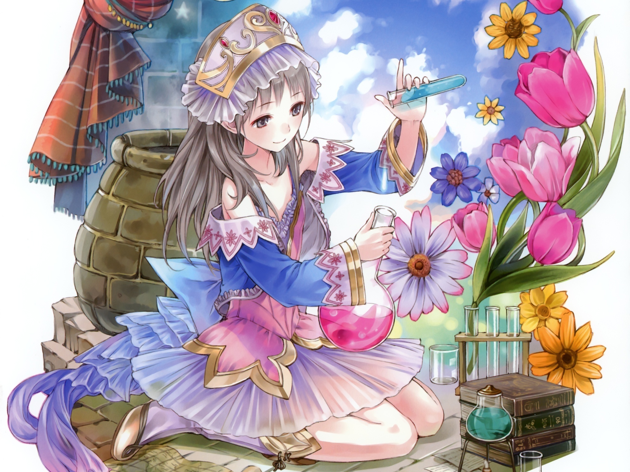 Video Game Atelier Totori HD Wallpaper | Background Image