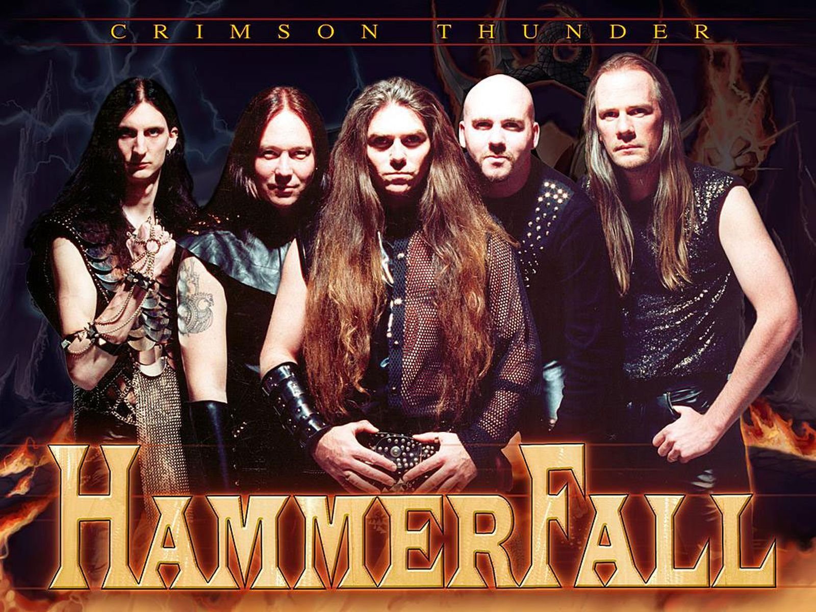 Найти металл группы. Hammerfall. Хаммерфолл группа. Рок группа Hammerfall. Hammerfall 1997.