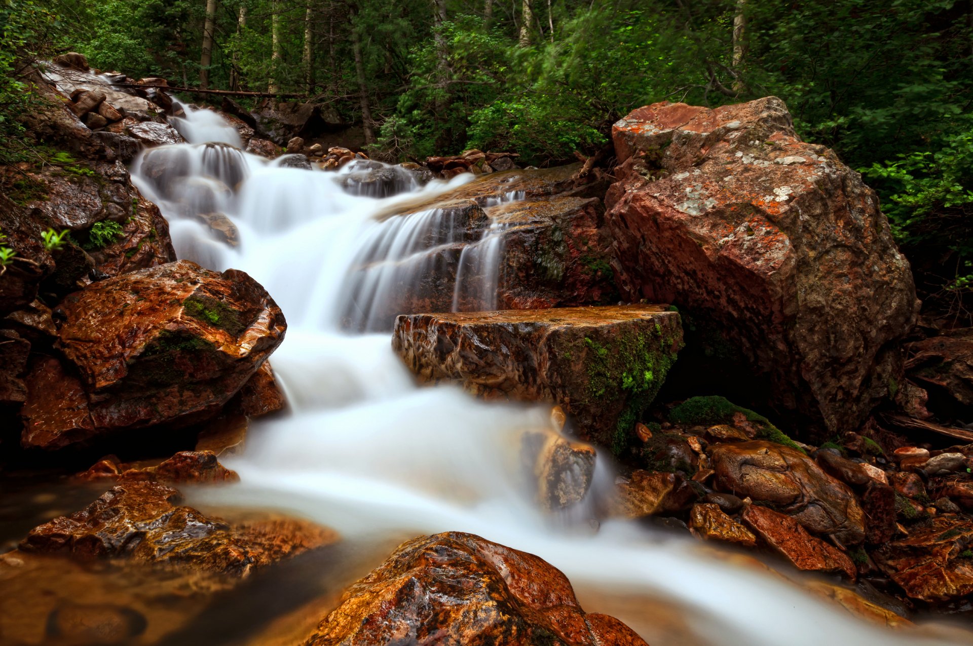 Download Nature Waterfall HD Wallpaper