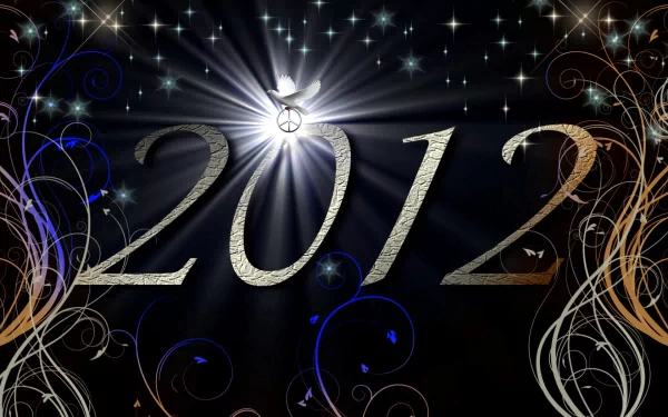 holiday new year 2012 HD Desktop Wallpaper | Background Image