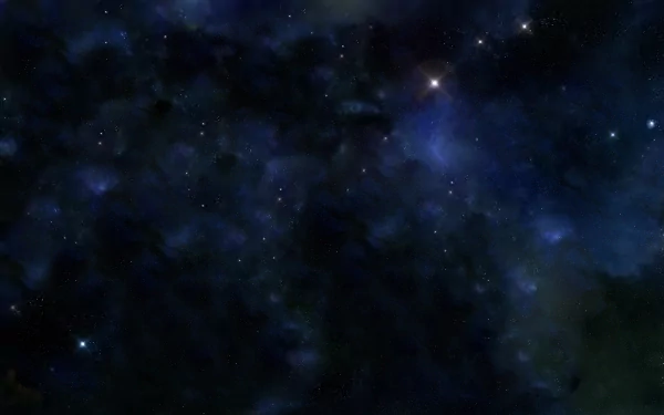 HD desktop wallpaper featuring a sci-fi themed space scene with a dark, star-filled cosmos.
