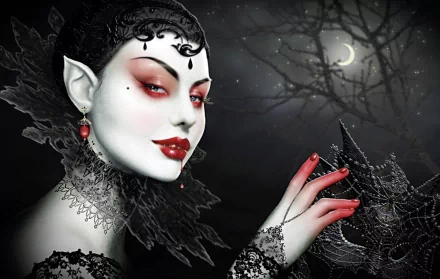 fantasy vampire HD Desktop Wallpaper | Background Image