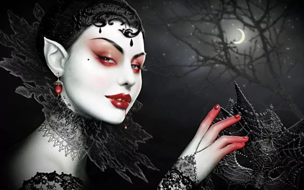 fantasy vampire HD Desktop Wallpaper | Background Image