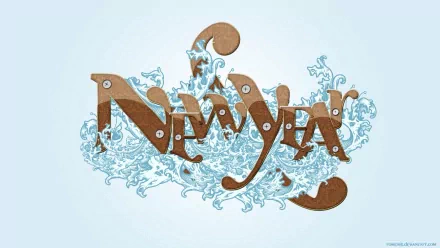 holiday New Year HD Desktop Wallpaper | Background Image