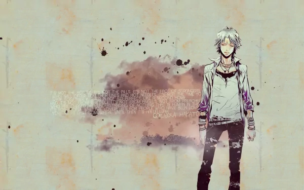 Hayato Gokudera Anime Katekyō Hitman Reborn! HD Desktop Wallpaper | Background Image