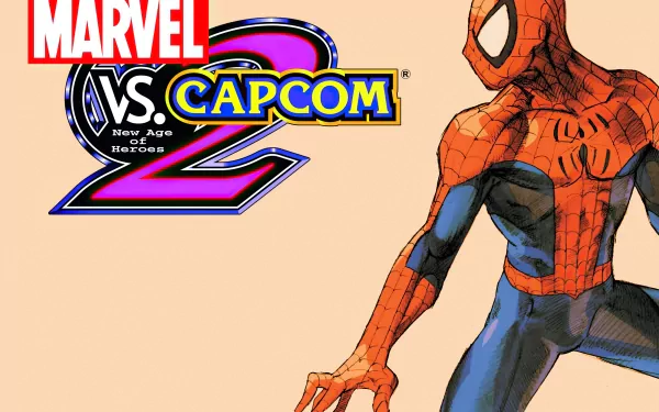 spider man video game marvel vs. capcom 2 HD Desktop Wallpaper | Background Image