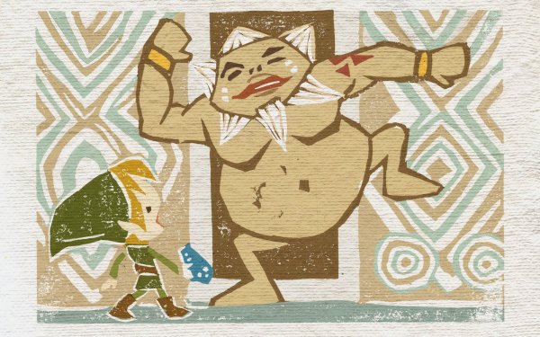 Video Game The Legend Of Zelda: Ocarina Of Time Zelda Link Darunia HD Wallpaper | Background Image