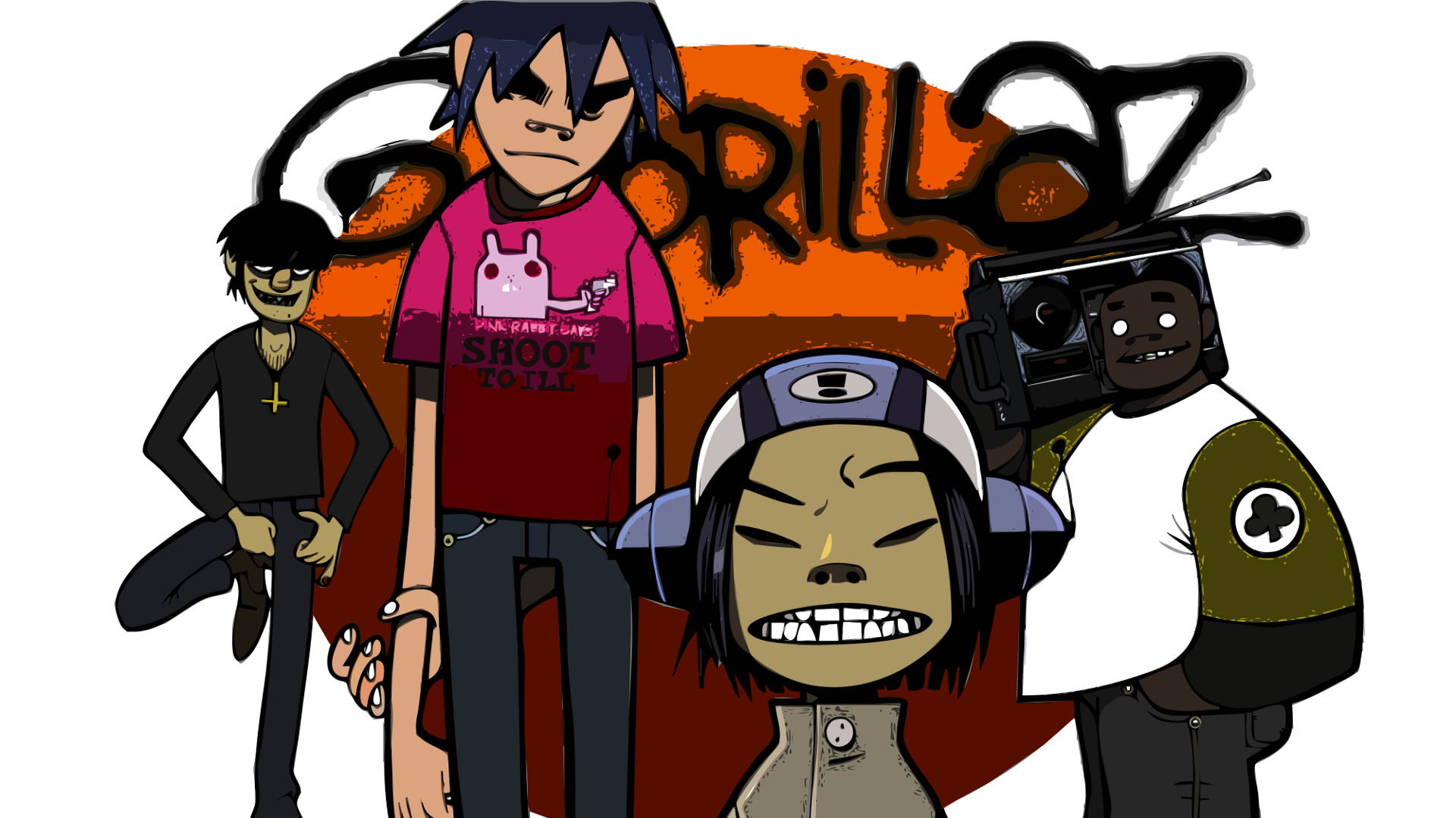 Music Gorillaz HD Wallpaper | Background Image
