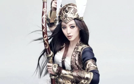  Fan Bingbing Chinese Actress with Bow