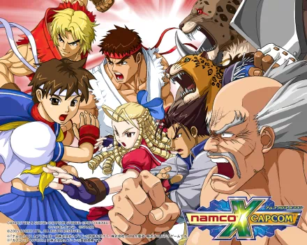video game Namco X Capcom HD Desktop Wallpaper | Background Image