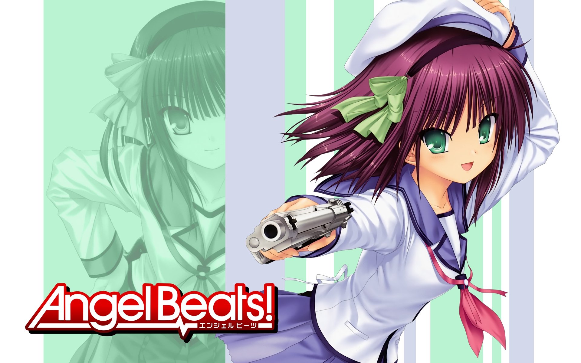Download Yuri Nakamura Anime Angel Beats! HD Wallpaper