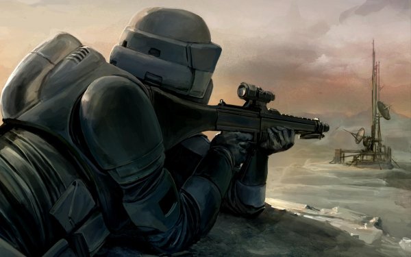 Sci Fi Warrior Star Wars HD Wallpaper | Background Image