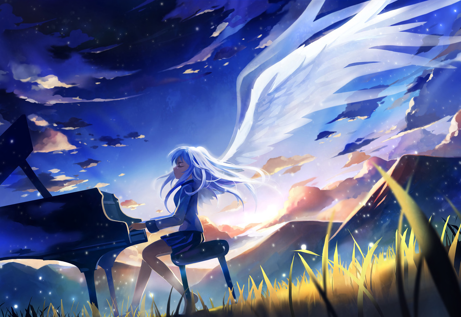 Anime Angel Beats! HD Wallpaper | Background Image