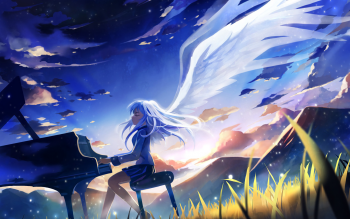 40+ Wallpaper Anime Angel keren tahun 2019