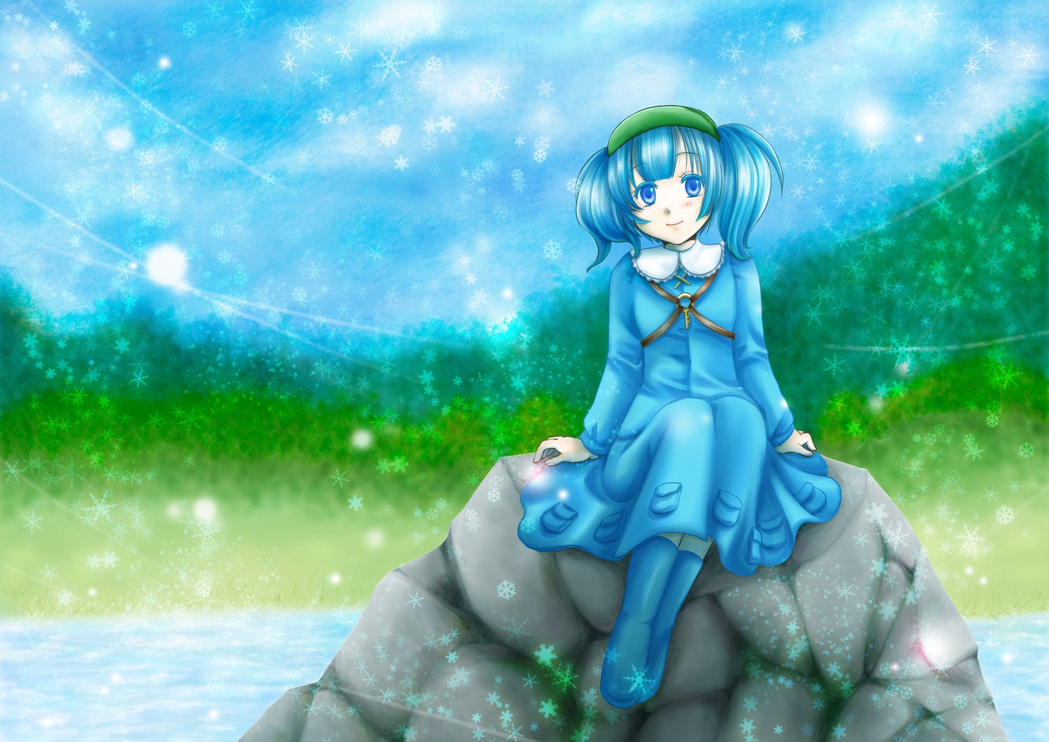 Download Nitori Kawashiro Anime Touhou Wallpaper
