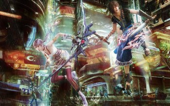41 Final Fantasy Xiii 2 Hd Wallpapers Background Images Wallpaper Abyss