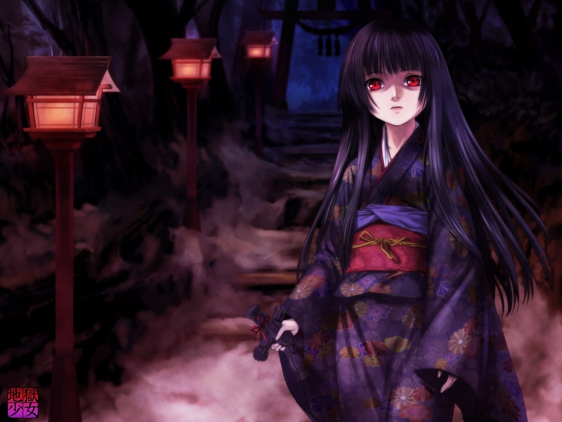 Download Ai Enma Jigoku Shoujo Anime Jigoku Shōjo HD Wallpaper