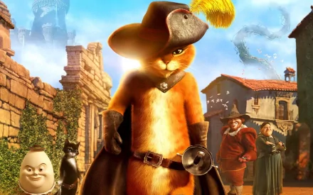 movie Puss in Boots HD Desktop Wallpaper | Background Image