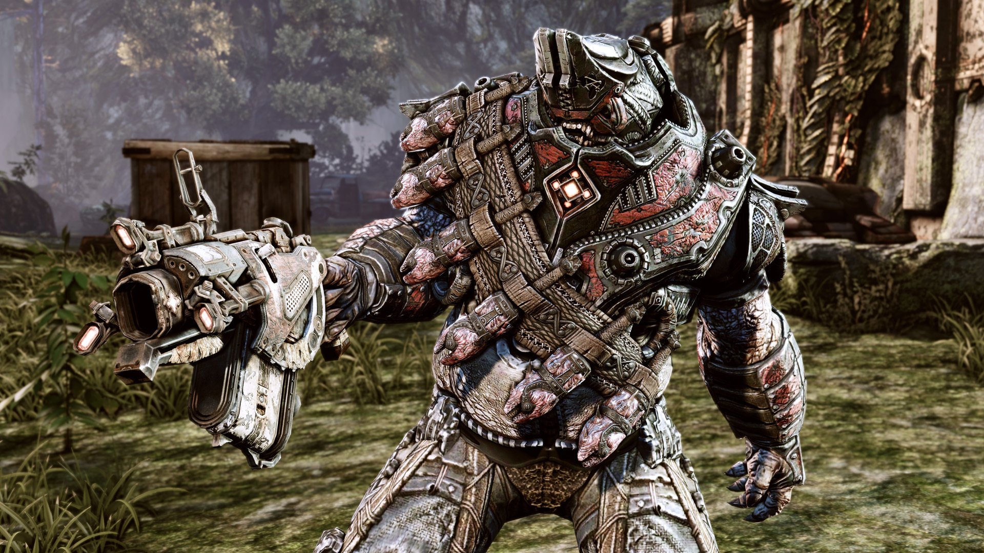 Gears Of War 3 Armored Locust HD Wallpaper 1920x1080 Wallpaper Abyss