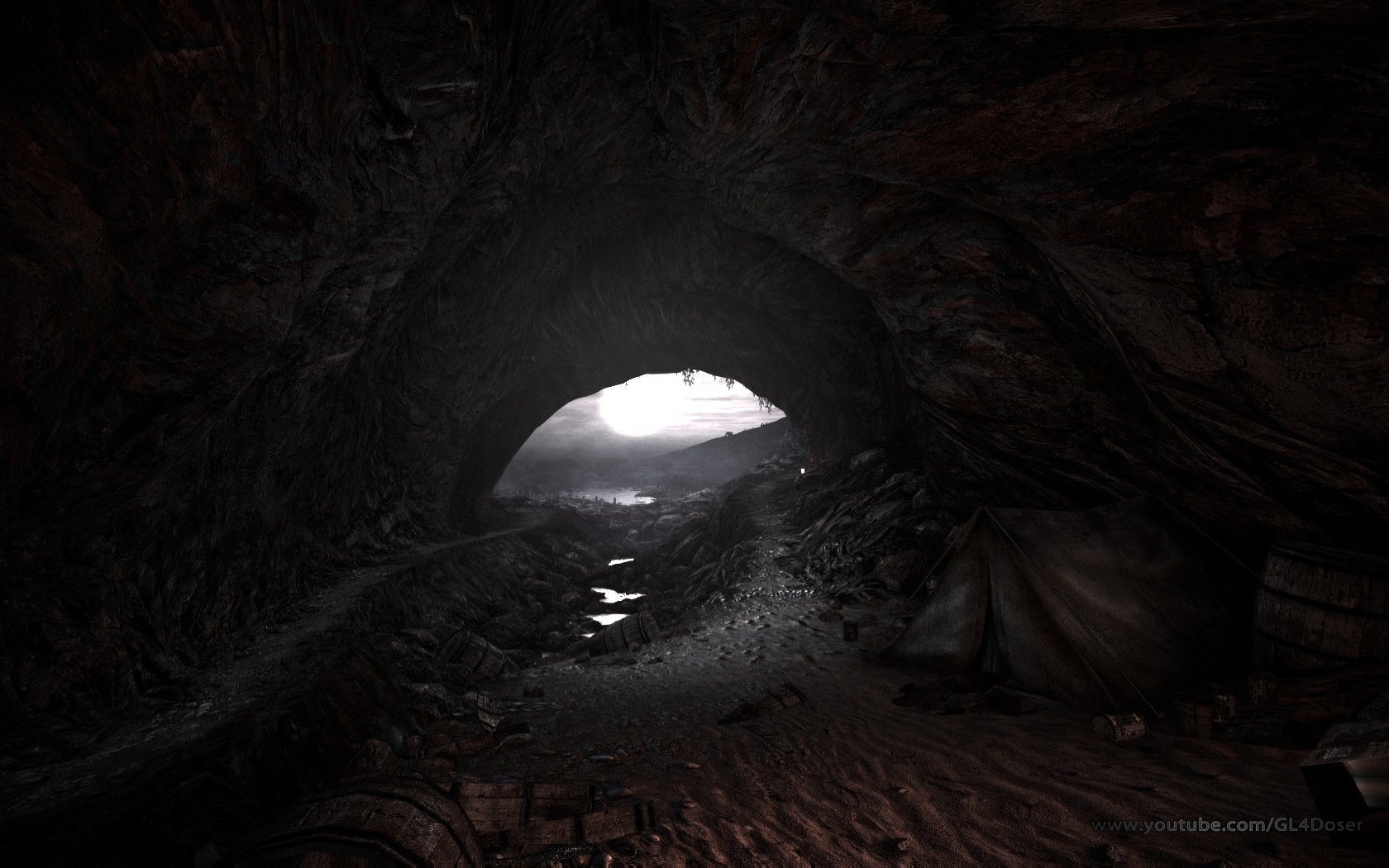 Dear Esther HD Wallpaper Fully recolored by GL4D