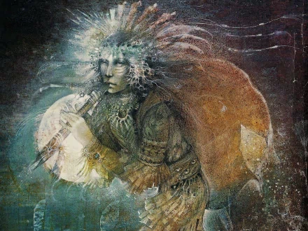  Kokopelli is a fertility deity and also a trickster god by Susan Seddon-Boulet