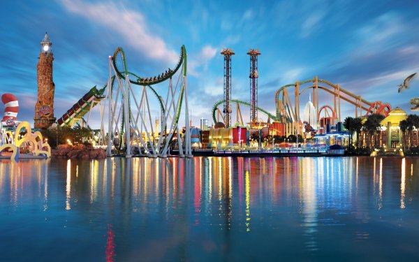 Man Made Amusement Park Amusement Parks Islands Of Adventure HD Wallpaper | Background Image