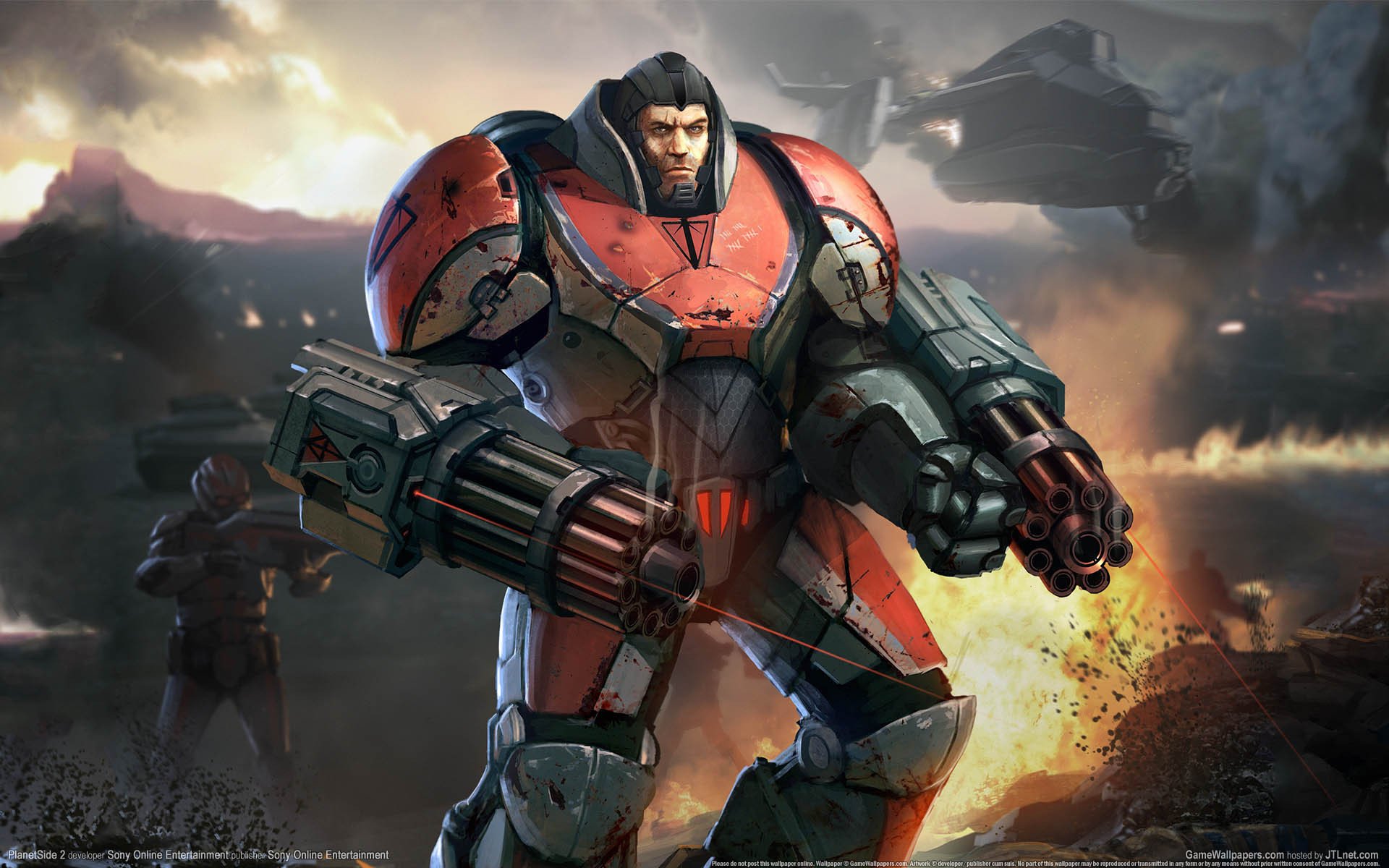 Download Video Game Planetside HD Wallpaper