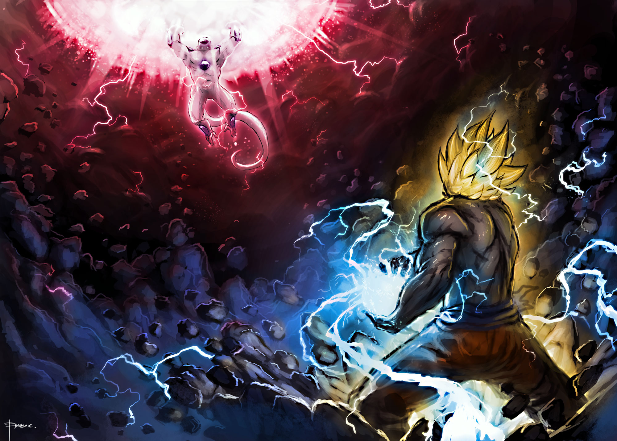 Dragon Ball Z Wallpaper do goku, Dragon ball, Papel de parede anime