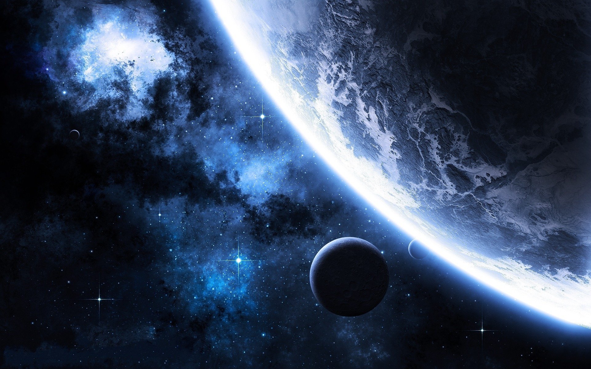 Download Sci Fi Planet HD Wallpaper