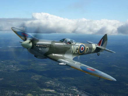 military Supermarine Spitfire HD Desktop Wallpaper | Background Image