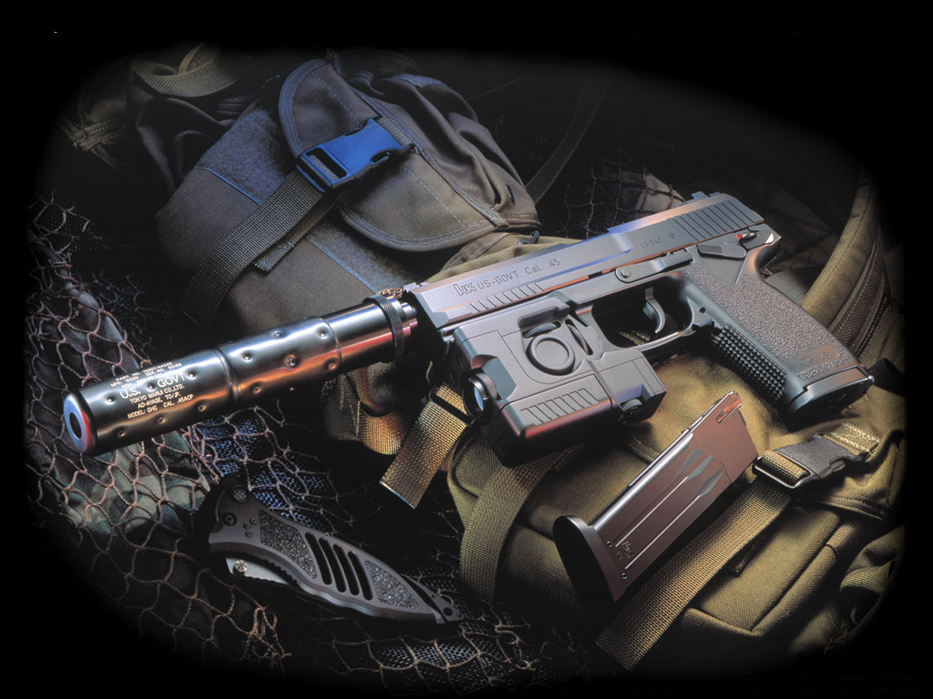 Man Made Heckler & Koch Pistol HD Wallpaper | Background Image