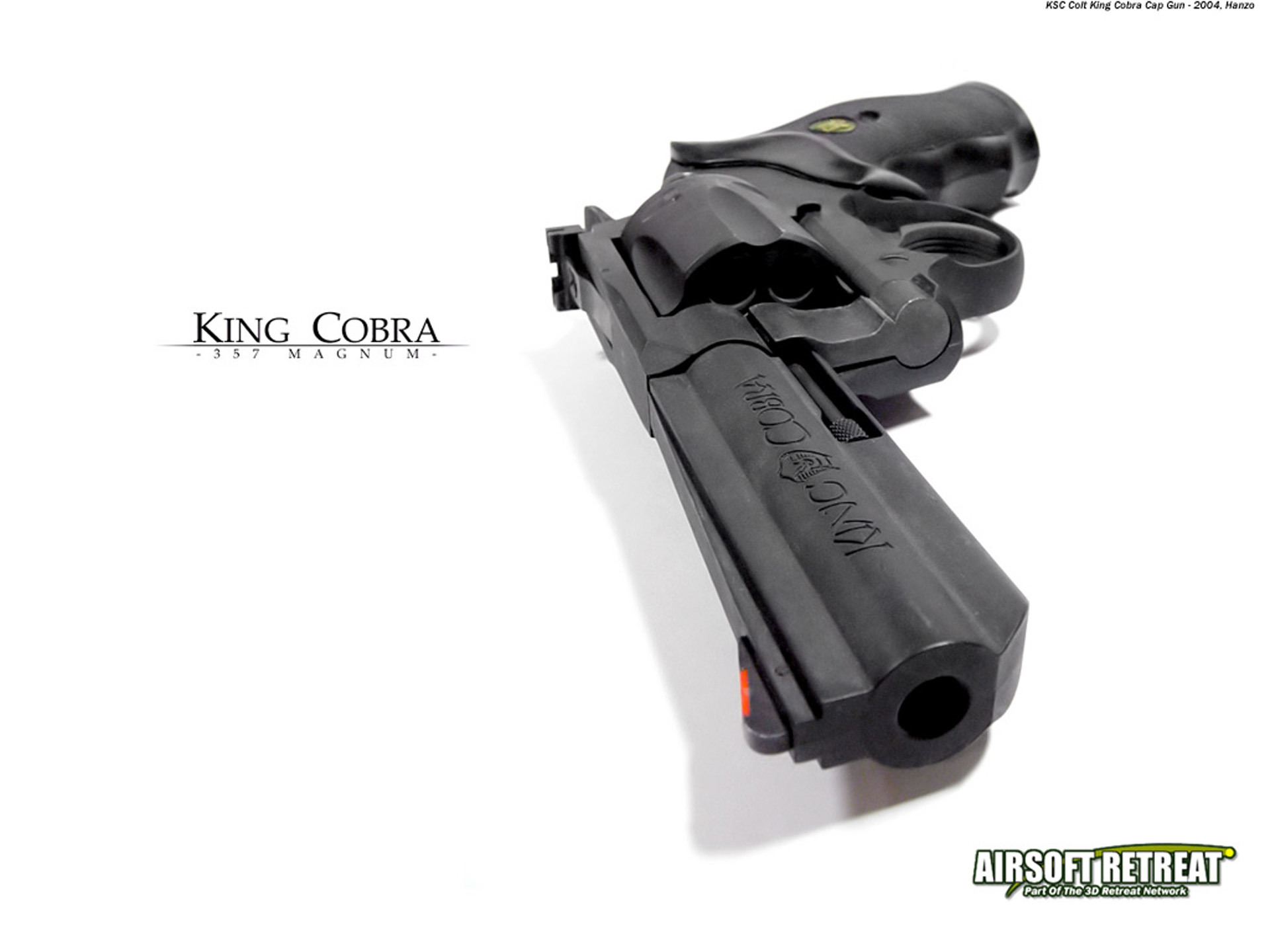 Airsoft King Cobra Revolver HD Wallpaper