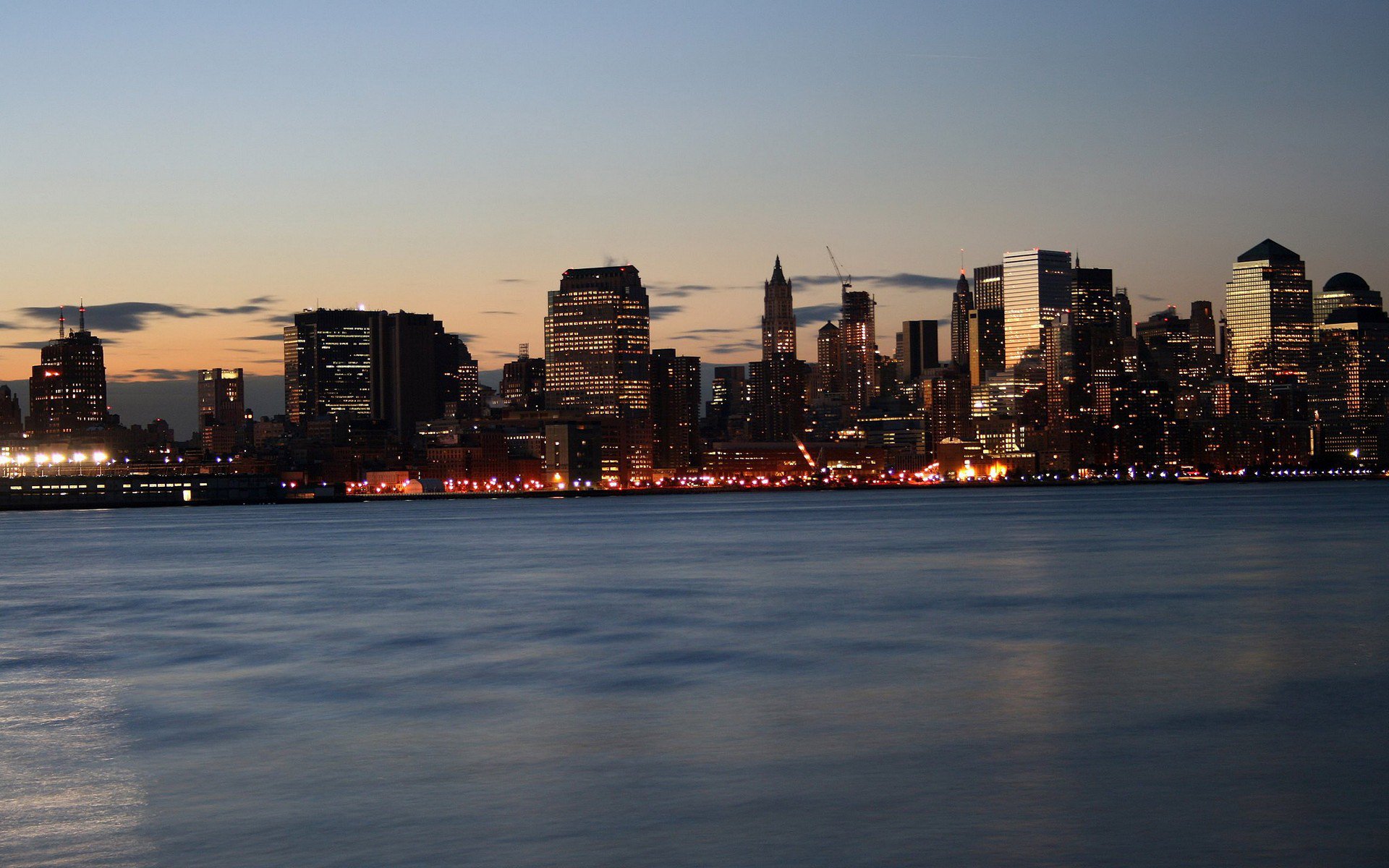 Download New York Man Made Manhattan HD Wallpaper