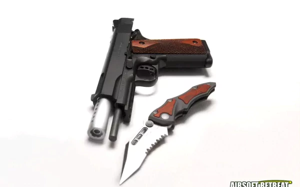 man made airsoft pistol HD Desktop Wallpaper | Background Image