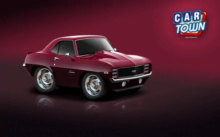  Car Town Red '69 Camaro