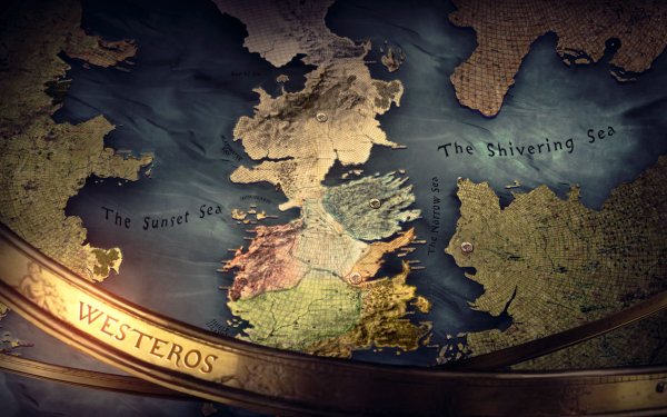 Series de Televisión Juego de tronos Mapa Westeros Melisandre Fondo de pantalla HD | Fondo de Escritorio