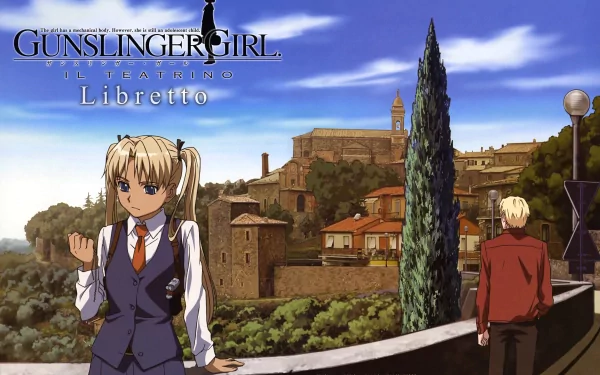 Anime Gunslinger Girl HD Desktop Wallpaper | Background Image