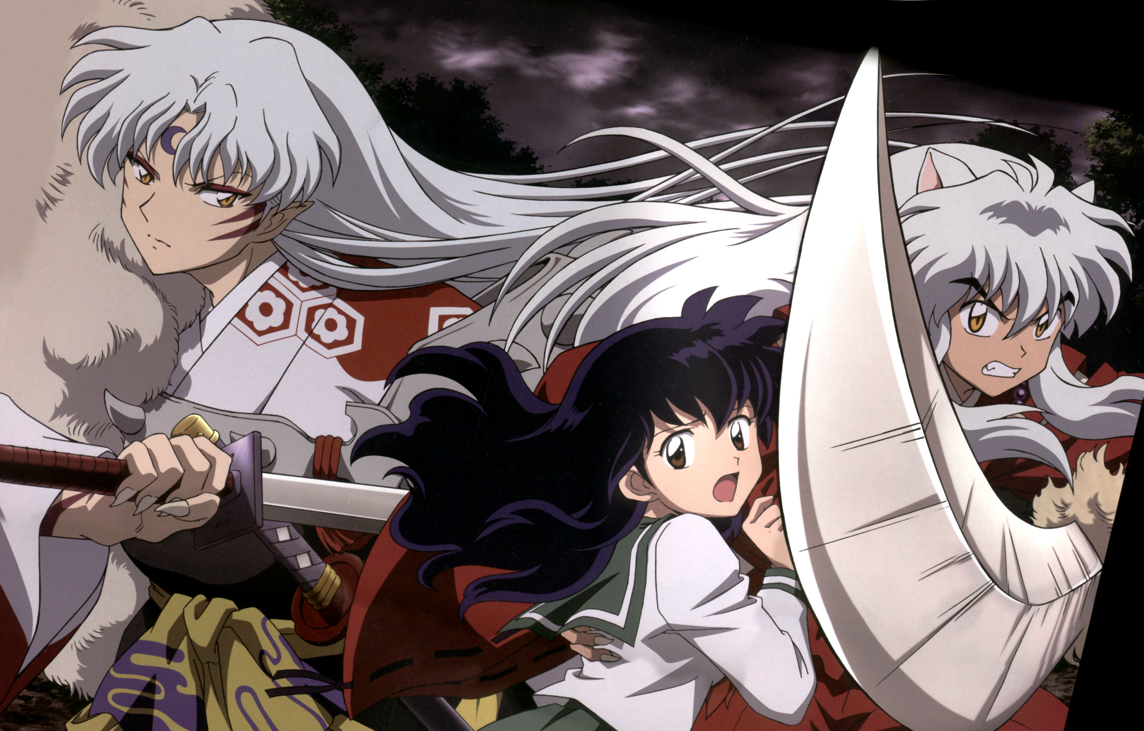 inuyasha characters wallpaper