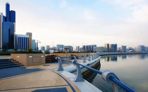 Abu Dhabi man made city HD Desktop Wallpaper | Background Image