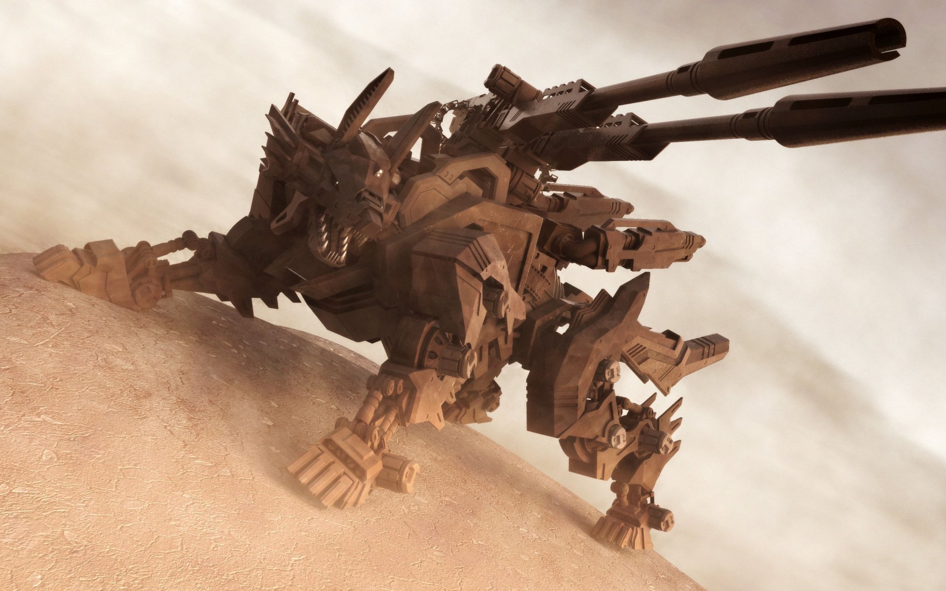 zoids art statue