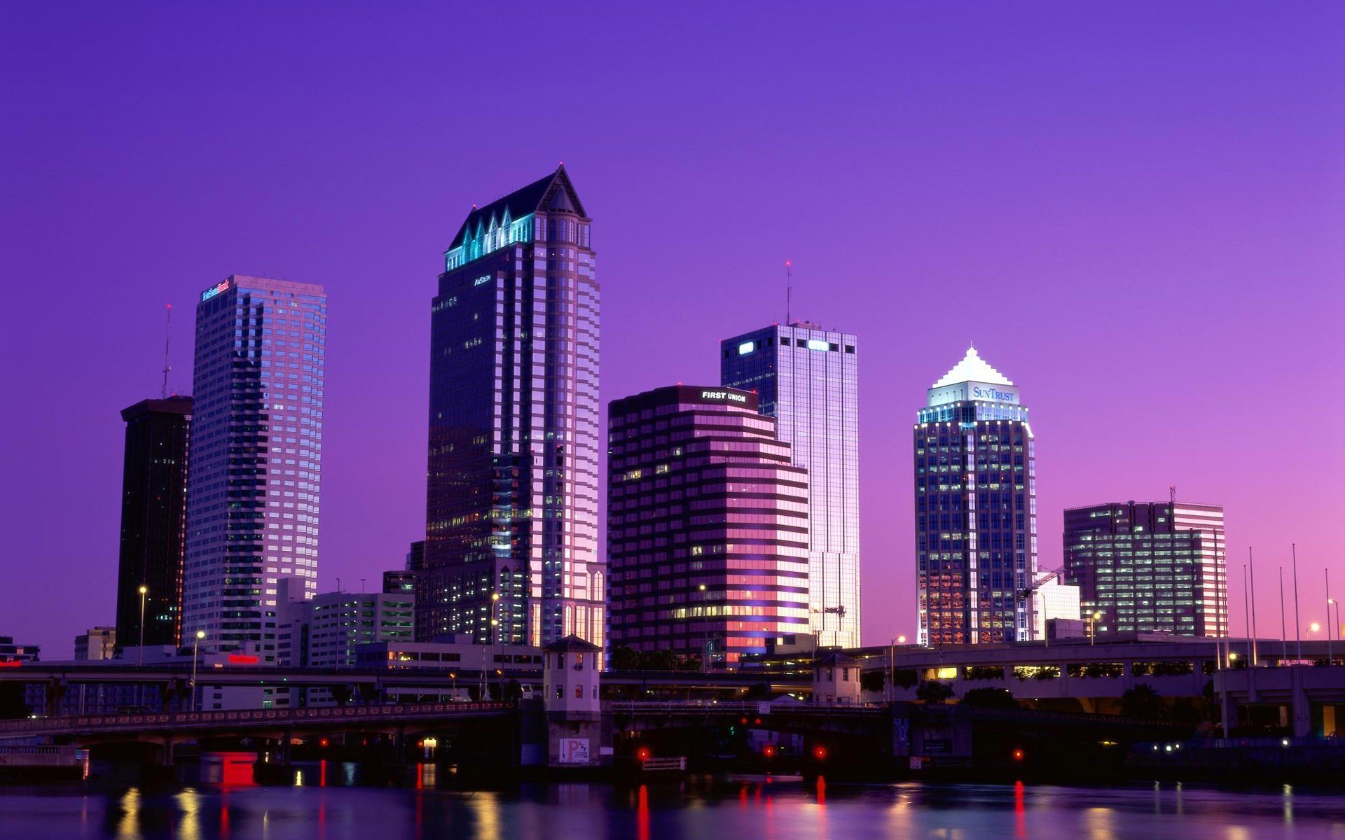 Download Florida Man Made Tampa HD Wallpaper