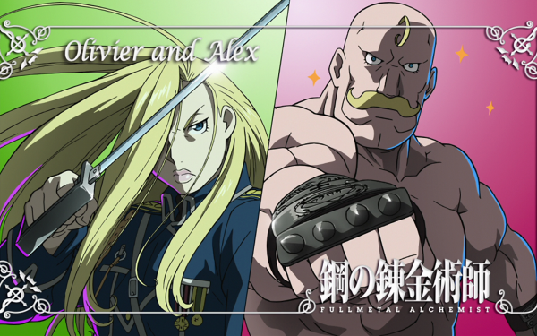 Anime FullMetal Alchemist Fullmetal Alchemist Olivier Mira Armstrong Alex Louis Armstrong HD Wallpaper | Background Image