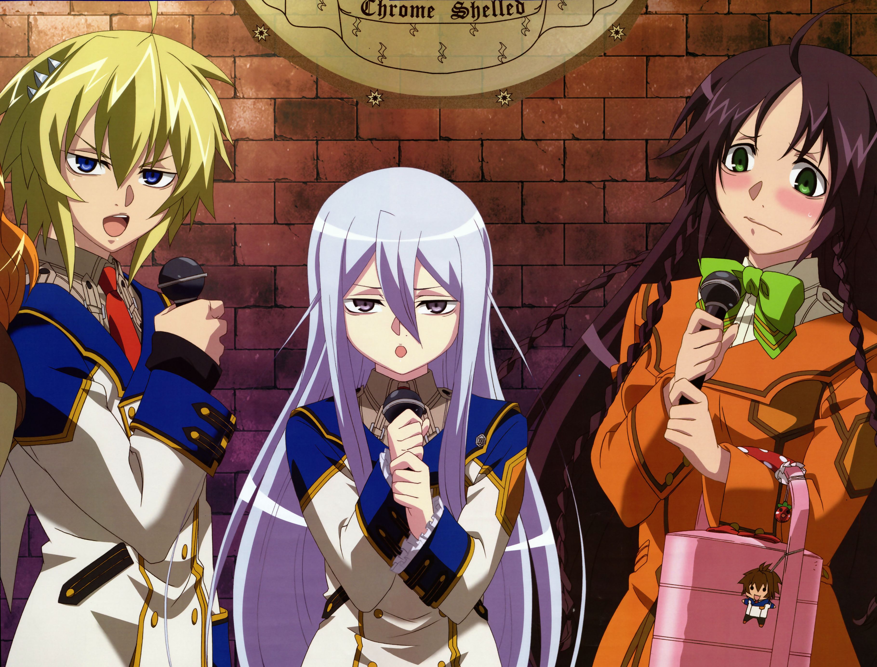 Chrome shelled regios characters