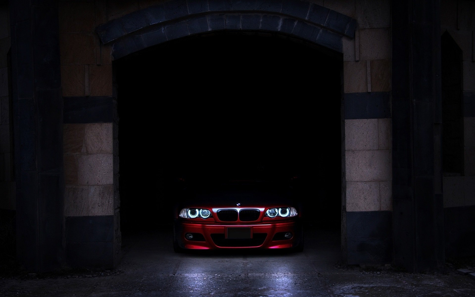 Download Vehicle BMW Bmw Eyes HD Wallpaper