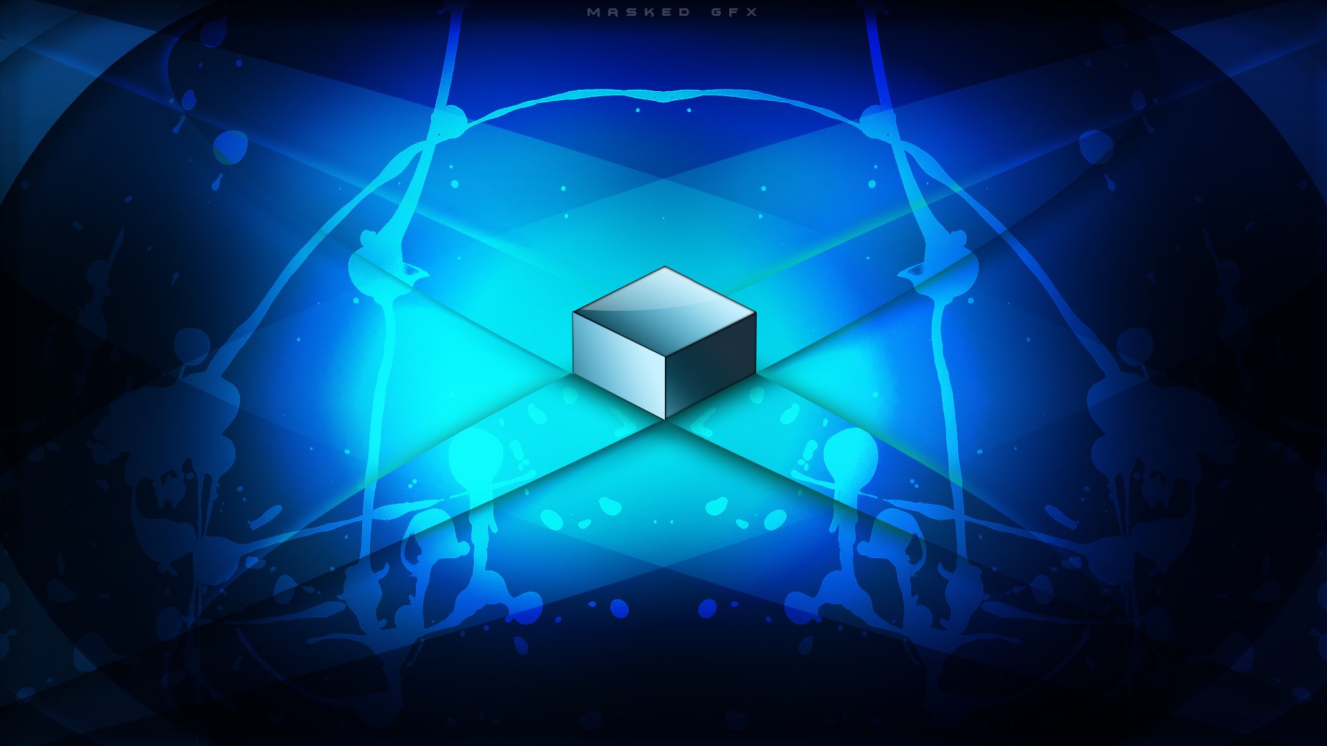 Blue Box by MasKeDGFX