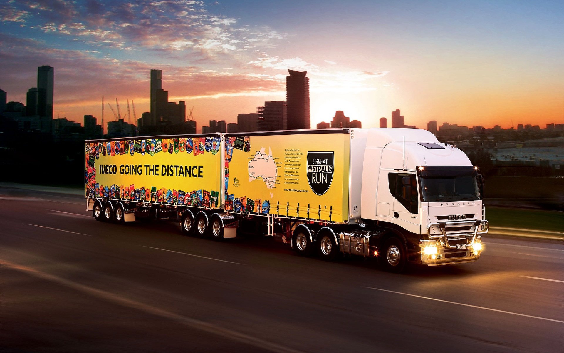 Download Vehicle Semi HD Wallpaper