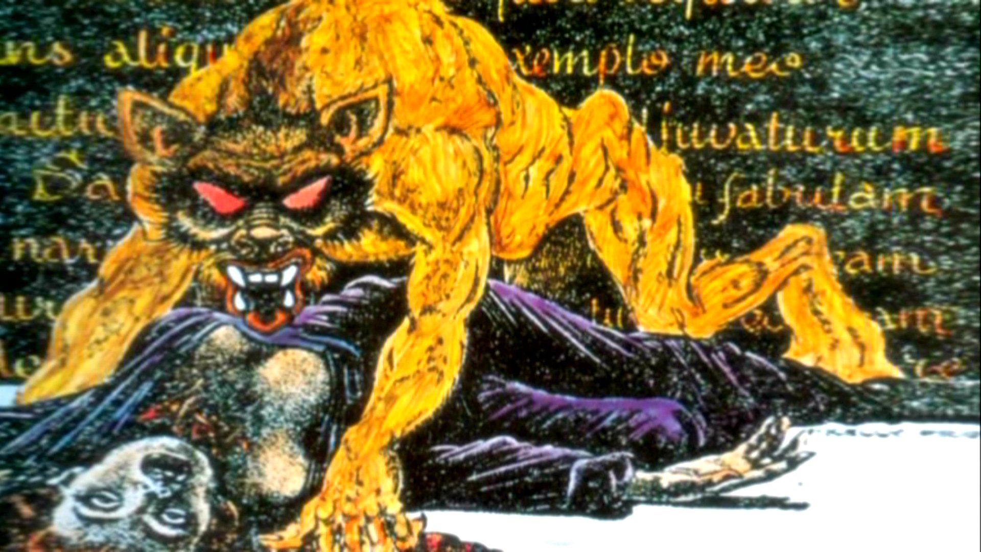 Download Dark Werewolf HD Wallpaper