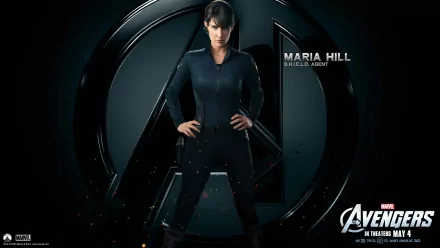 Maria Hill Cobie Smulders movie Avengers HD Desktop Wallpaper | Background Image