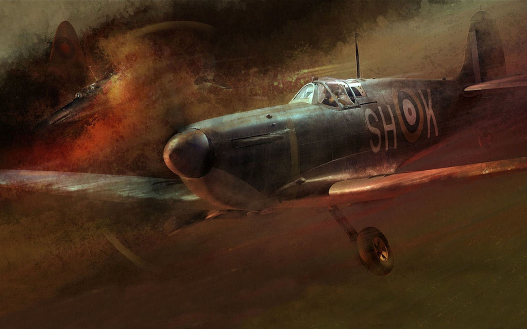 Military Supermarine Spitfire HD Wallpaper | Background Image